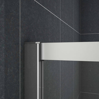 Duschkabine Falttür Drehfalttür Glas