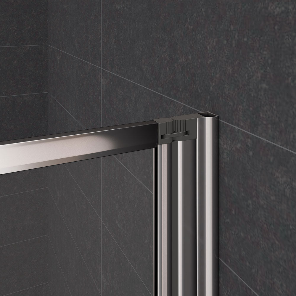 Duschkabine Falttür Drehfalttür Glas