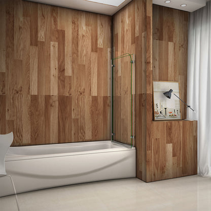 Duschabtrennung Badewannenaufsatz Glas