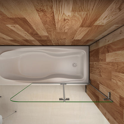 Duschkabine Badewannenaufsatz Glas