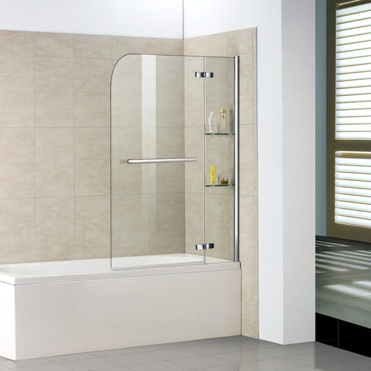 Duschabtrennung Badewannenaufsatz Glas