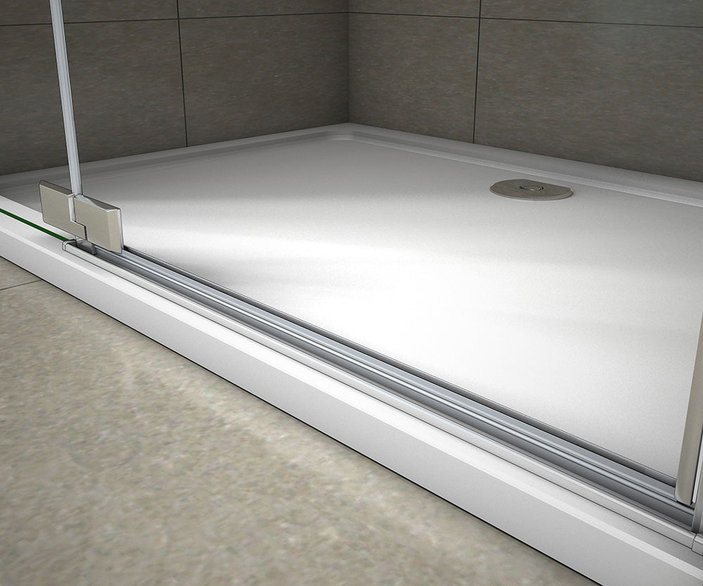 Duschkabine Falttür Drehfalttür Glas