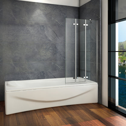 Duschkabine Badewannenaufsatz Glas