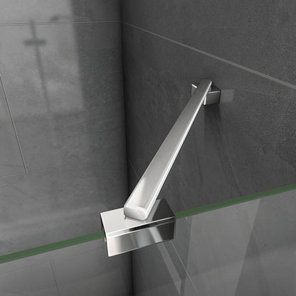 Duschabtrennung Badewannenaufsatz Glas