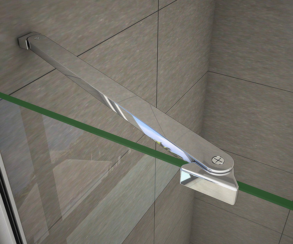 Duschkabine Falttür Drehfalttür Glas