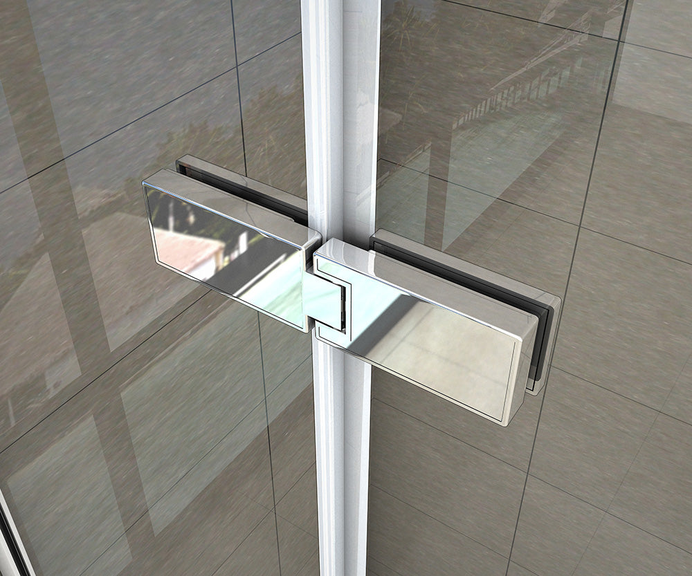 Duschkabine Falttür Drehfalttür Glas