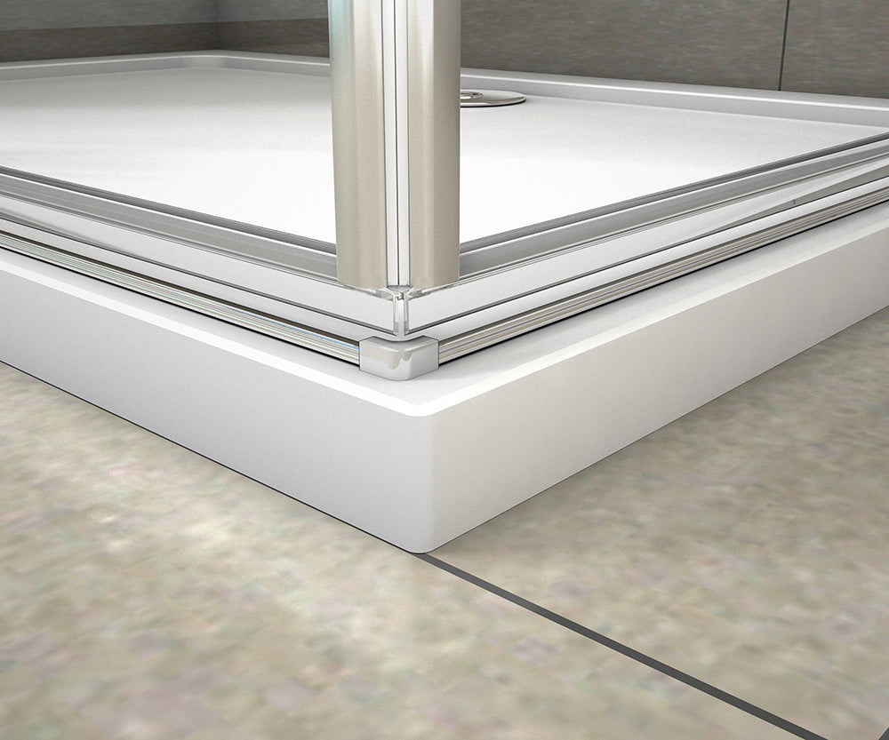 Duschkabine Falttür Drehfalttür Glas