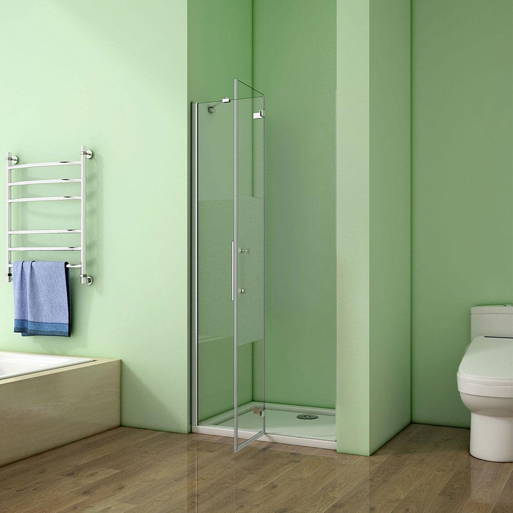 Duschkabine Falttür Drehfalttür Glas