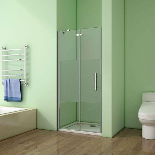 Duschkabine Falttür Drehfalttür Glas