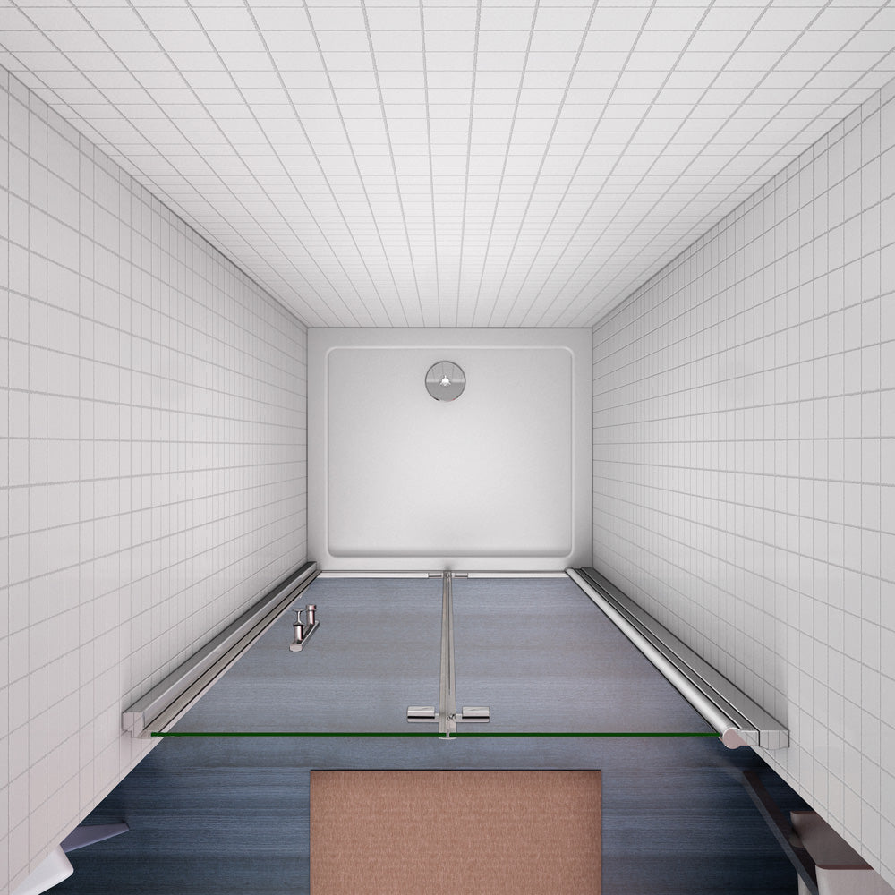 Duschkabine Falttür Drehfalttür Glas