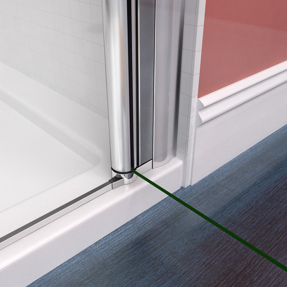 Duschkabine Falttür Drehfalttür Glas