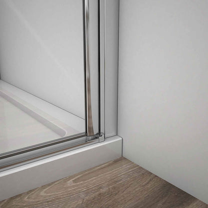 Duschkabine Falttür Drehfalttür Glas