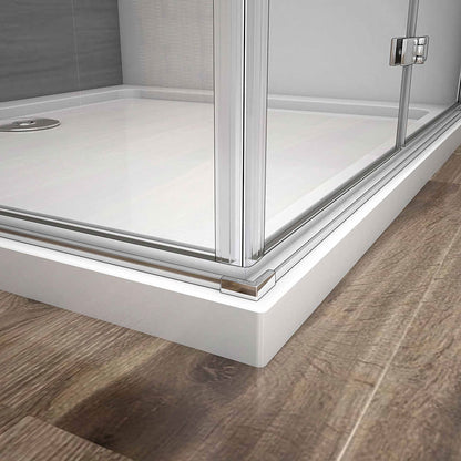 Duschkabine Falttür Drehfalttür Glas