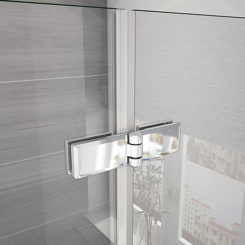 Duschkabine Falttür Drehfalttür Glas