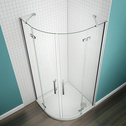 Duschkabine Falttür Drehfalttür Glas