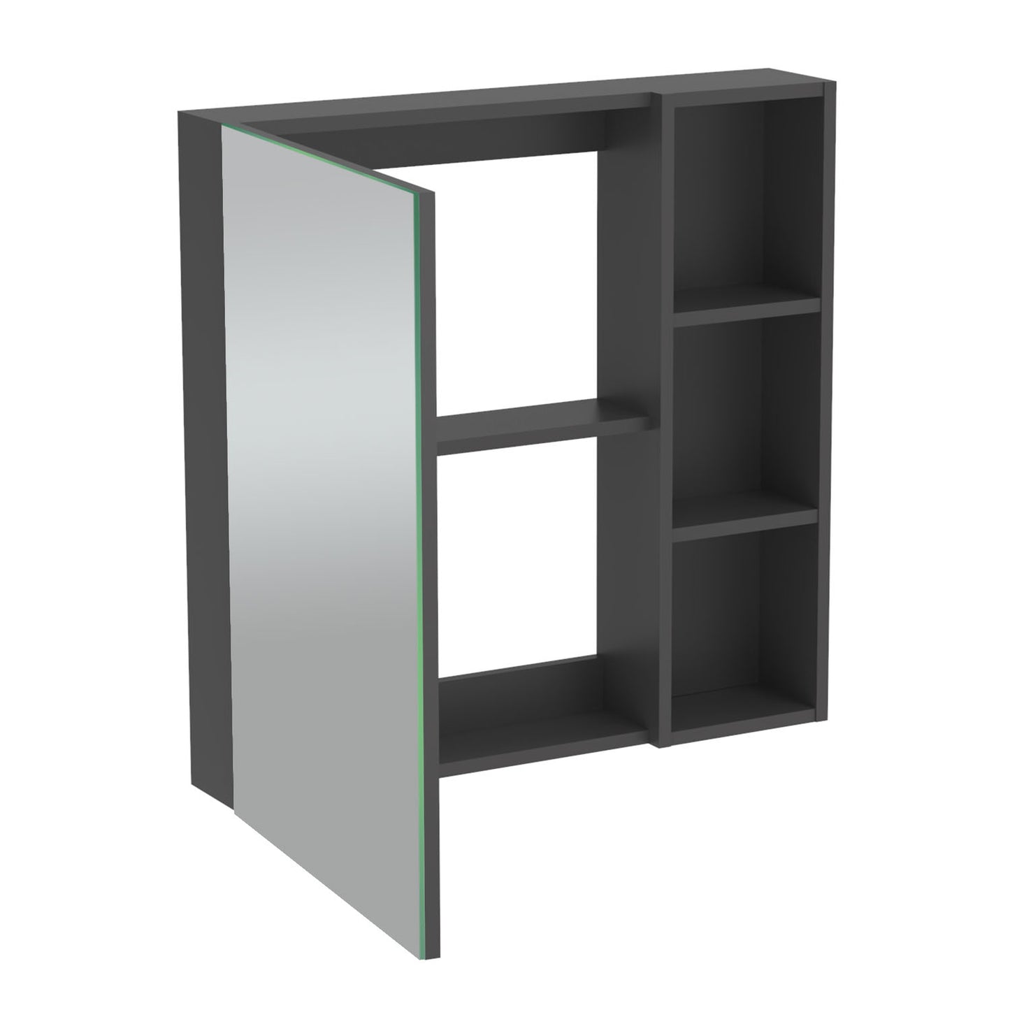 Badezimmer Spiegelschrank 55/70/90 cm Badschrank Wandschrank Hängeschrank