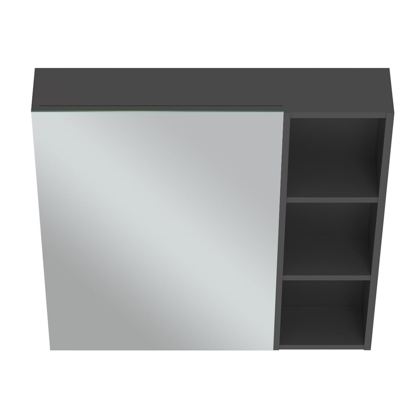 Badezimmer Spiegelschrank 55/70/90 cm Badschrank Wandschrank Hängeschrank