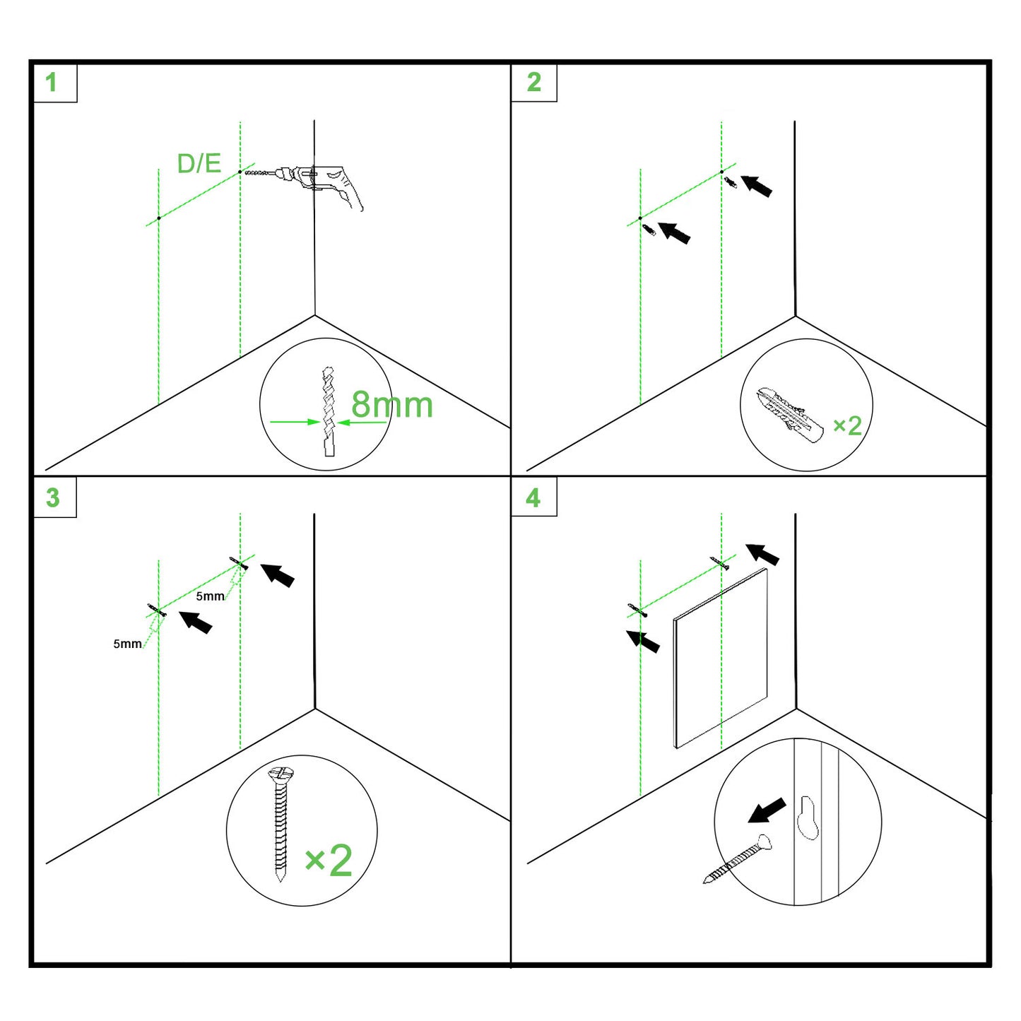 LED Badspiegel 80 -140 cm Wandspiegel mit Uhr, Touch, Beschlagfrei,3-Fach Vergrößerung Schminkspiegel IP44 Kaltweiß energiesparend