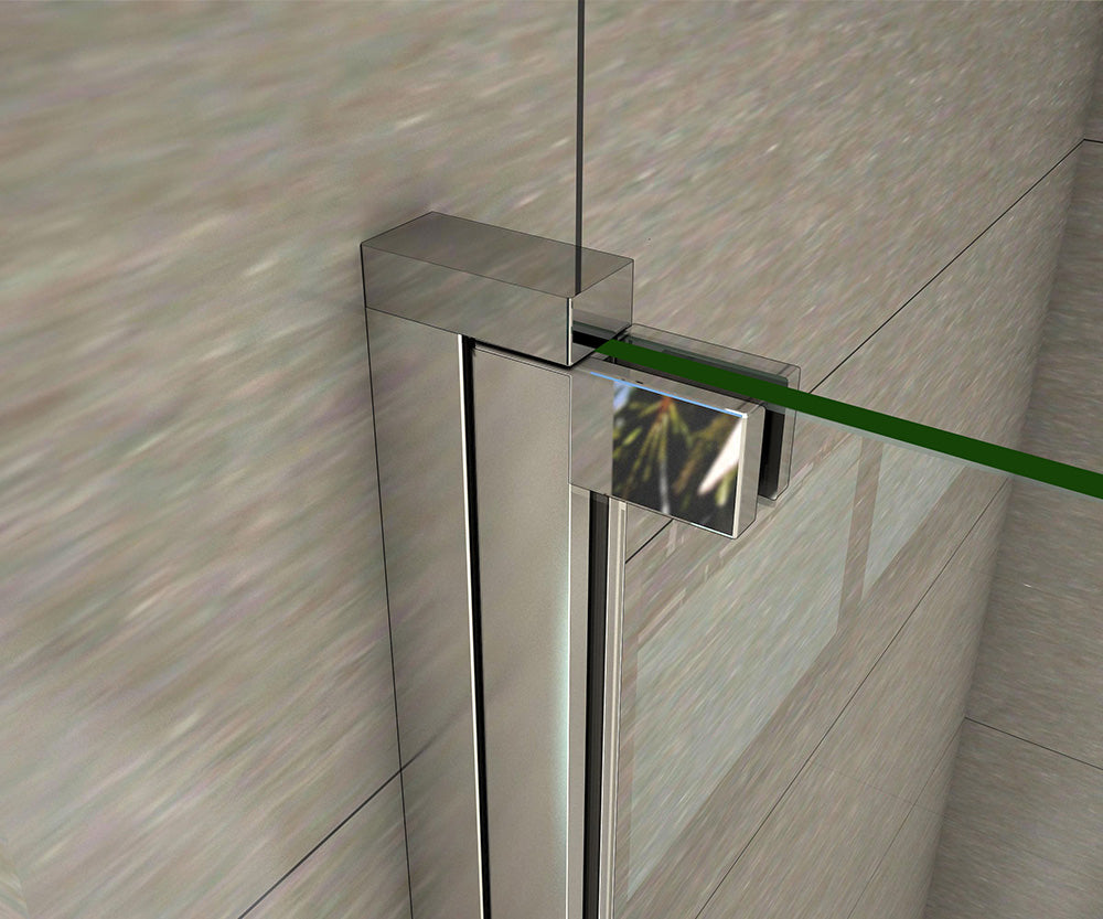 80x140cm 8mm Sicherheitsglas Badewanne Drehen Duschwand Badewannenaufsatz 180 Grad