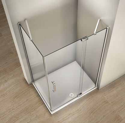 90x90 80x80 Duschkabine Glas