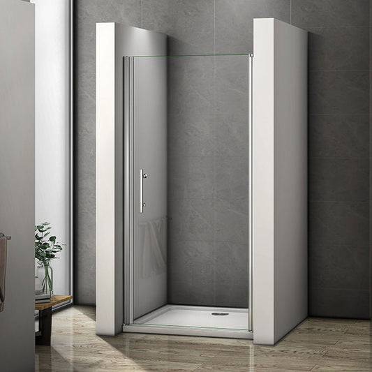 Duschkabine Drehtür Nische Glas Höhe: 195cm