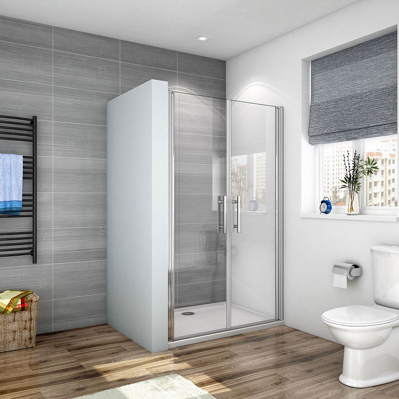 Duschkabine Falttür Drehfalttür Glas