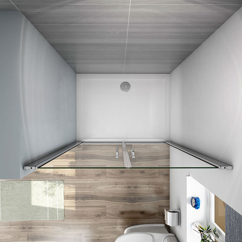 Duschkabine Falttür Drehfalttür Glas