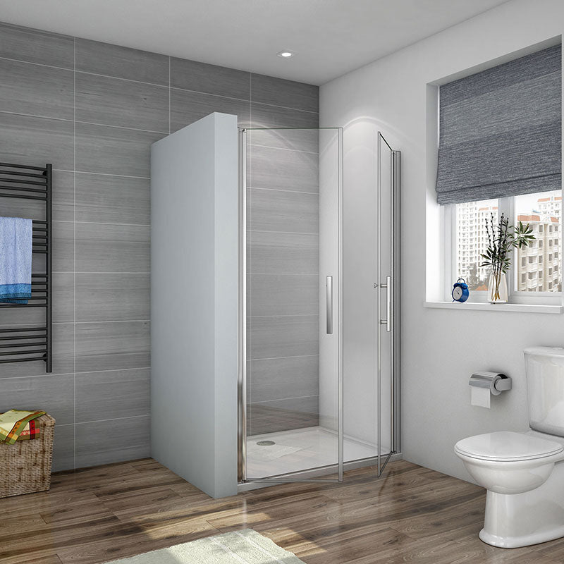 Duschkabine Falttür Drehfalttür Glas