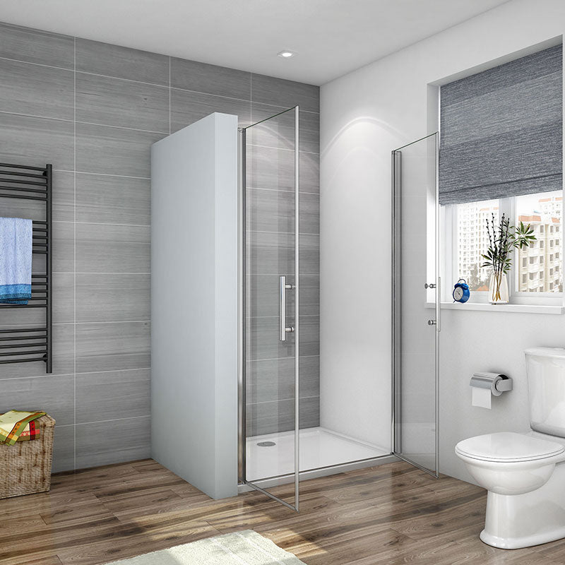 Duschkabine Falttür Drehfalttür Glas