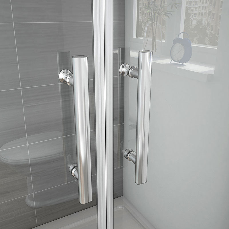 Duschkabine Falttür Drehfalttür Glas