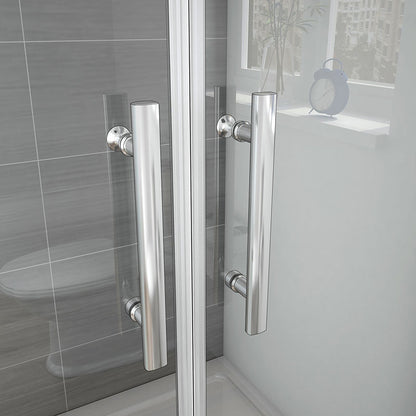 Duschkabine Falttür Drehfalttür Glas