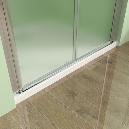 Duschkabine Drehtür Glas Höhe: 195cm