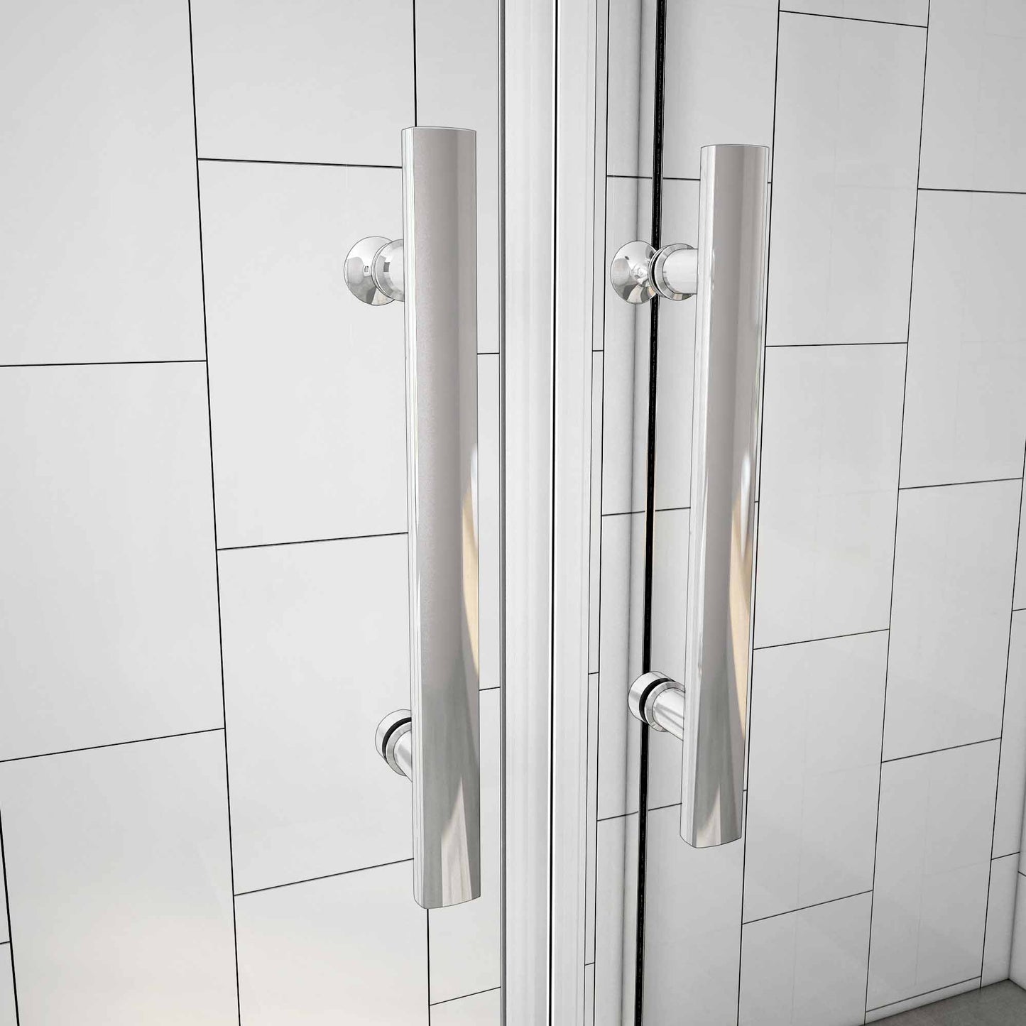 Duschkabine Falttür Drehfalttür Glas