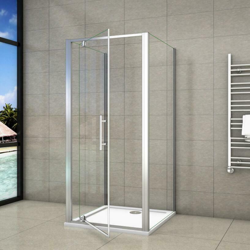 Duschkabine Falttür Drehfalttür Glas