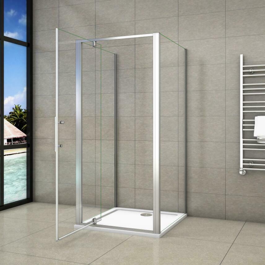 Duschkabine Falttür Drehfalttür Glas