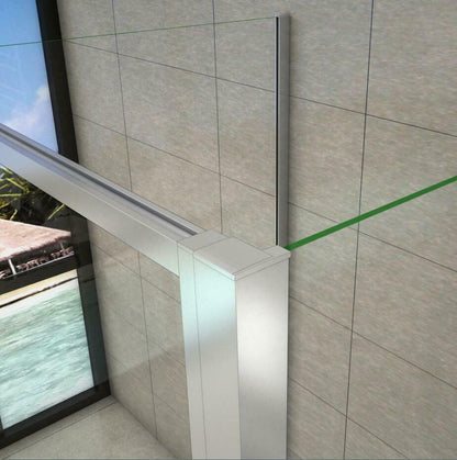 Duschkabine Falttür Drehfalttür Glas