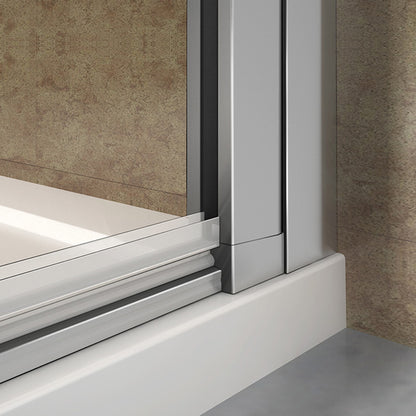 Duschkabine Falttür Drehfalttür Glas