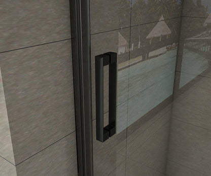 Duschkabine Falttür Drehfalttür Glas