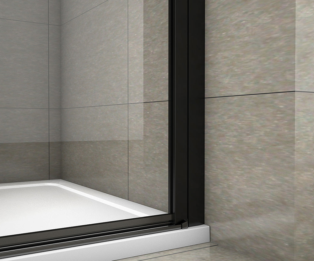 Duschkabine Falttür Drehfalttür Glas