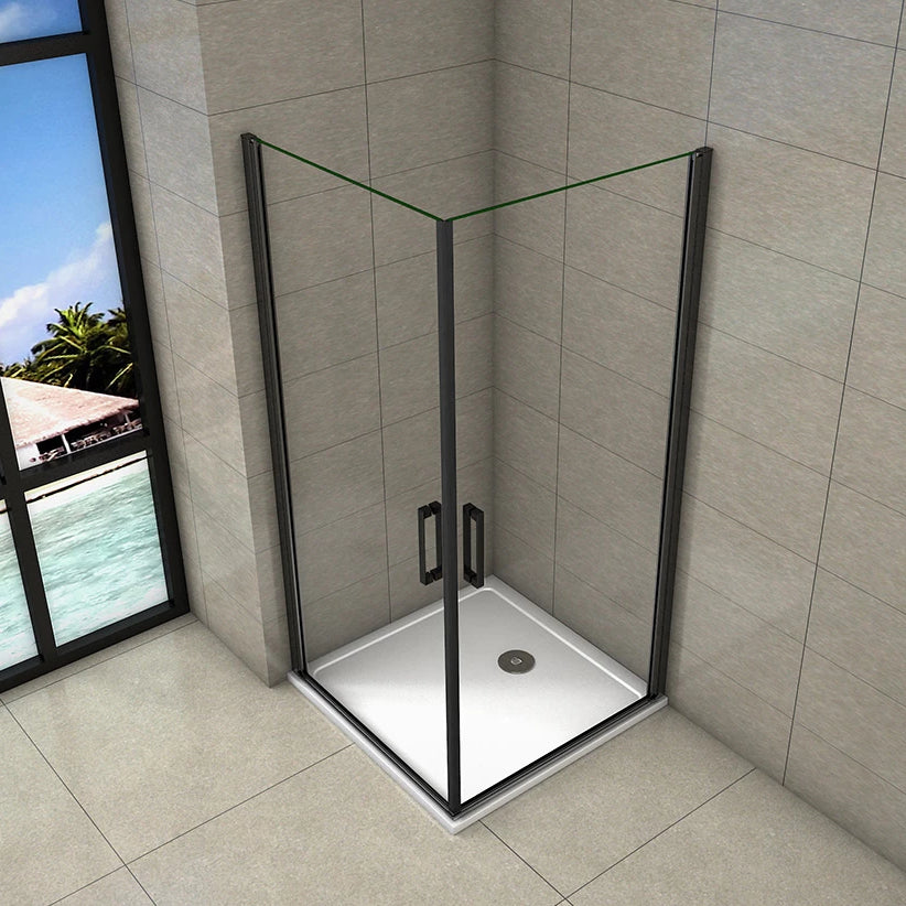 Duschkabine Falttür Drehfalttür Glas