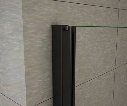 Duschkabine Falttür Drehfalttür Glas