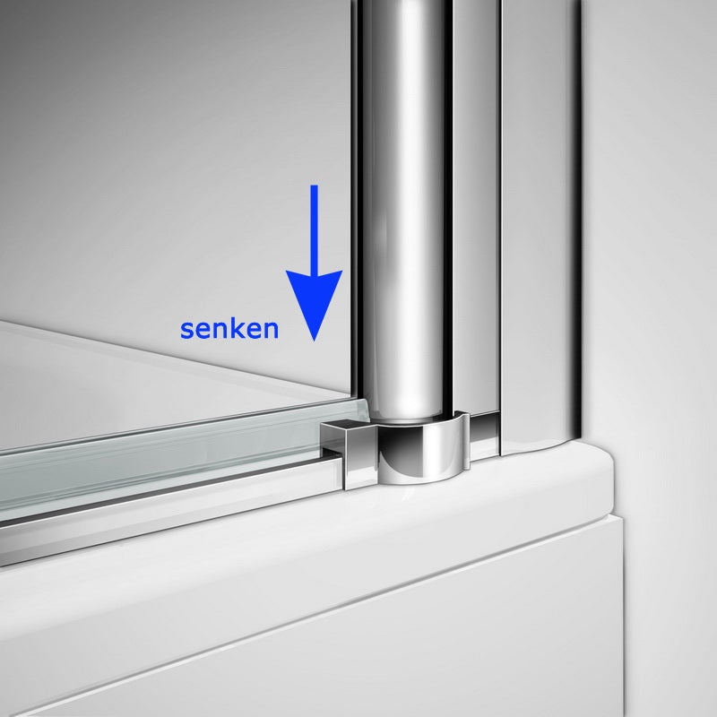 Duschkabine Badewannenaufsatz Glas