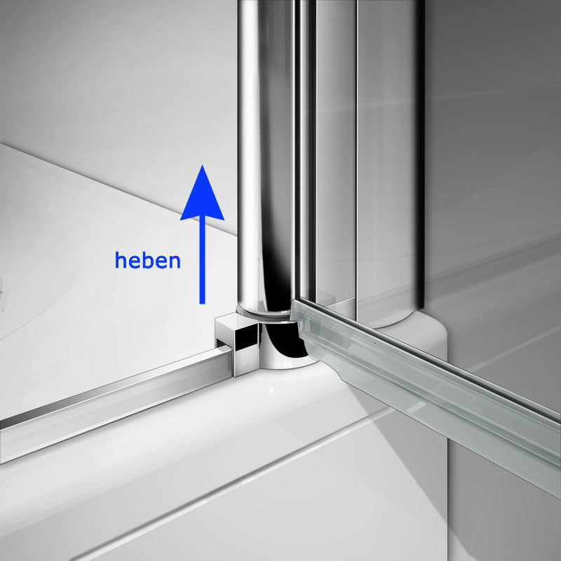 Duschkabine Badewannenaufsatz Glas