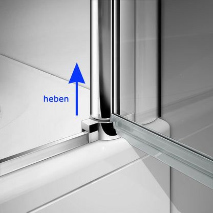 Duschkabine Badewannenaufsatz Glas