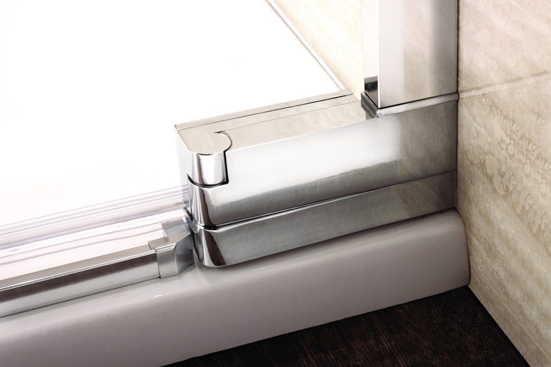 90x90 80x80 Nische Duschkabine Glas Höhe: 185cm