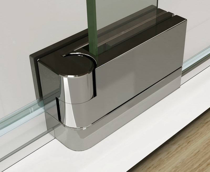 90x90 80x80 Eckeinstieg Eckdusche Duschkabine Glas Höhe: 195cm