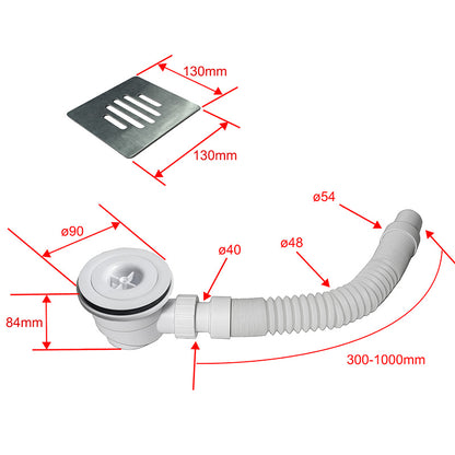 Rechteck Duschtasse Stein-Effekt Duschwanne Für Duschkabine
