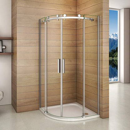 Duschkabine Falttür Drehfalttür Glas