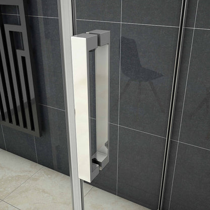 Duschkabine Falttür Drehfalttür Glas