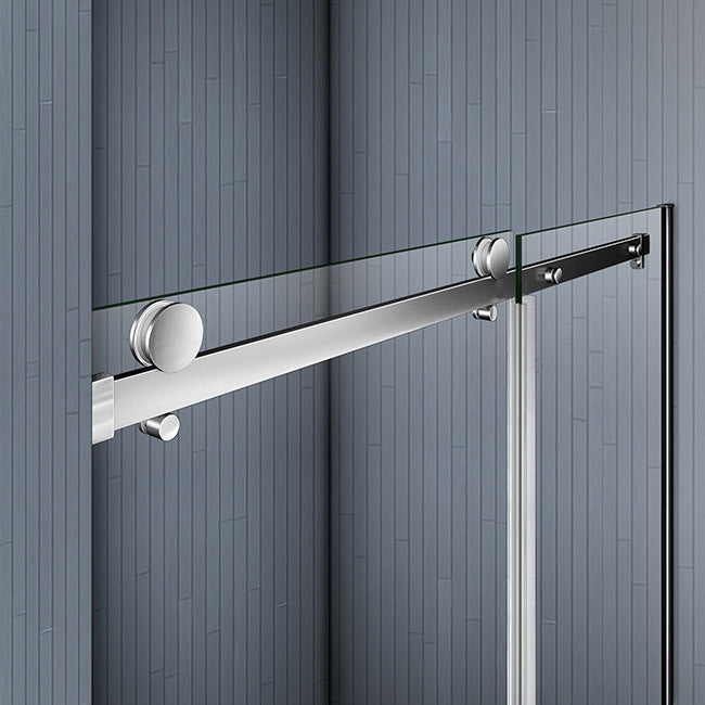 Duschkabine Schiebetür Nische Glas